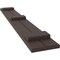 Ekena Millwork Americraft 2-Board, 3 Batten Exterior Real Wood Joined Board-n-Batten Shutters, ARW401BB207X77TBH, PR ARW401BB207X77TBH - alternate 7